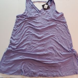 Ava & Viv 2X purple dress, new with tags